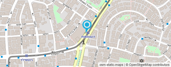 מפת הגעה אל כללית סמייל