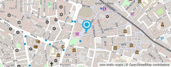 מפת הגעה אל כללית סמייל