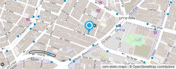 מפת הגעה אל מיכל דינר