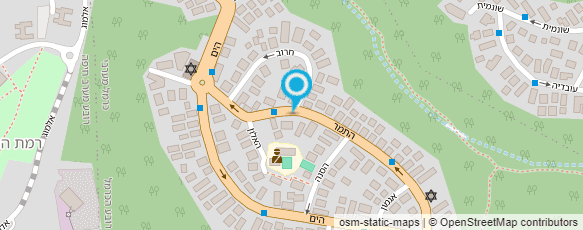 מפת הגעה אל קרן סגל בניית ציפורניים