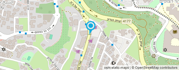 מפת הגעה אל ראביה מחמוד שוקרי