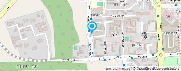 מפת הגעה אל חנה בנימין מאפרת מקצועית