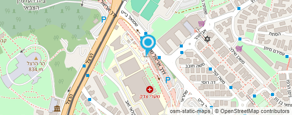 מפת הגעה אל פרופ' אהרון קלר