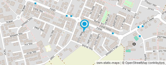 מפת הגעה אל לירון נחום- מעסה רפואית לנשים בלבד