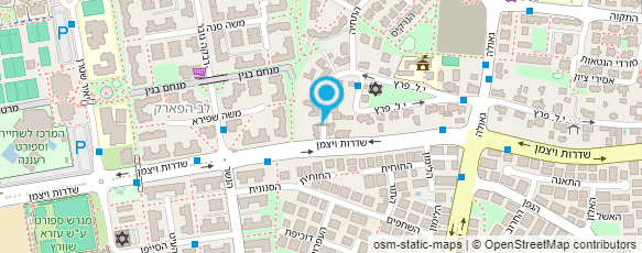 מפת הגעה אל פיצי - בגדי  מעצבים