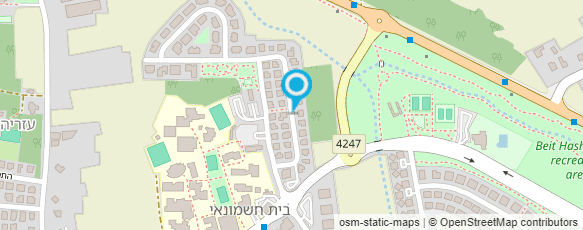 מפת הגעה אל י.ש - שירותי אחזקה לבית