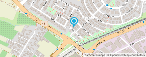 מפת הגעה אל שרית אייזן- ריפוי בעיסוק על גלגלים