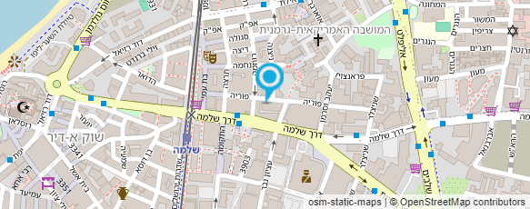 מפת הגעה אל קפה חלוצה