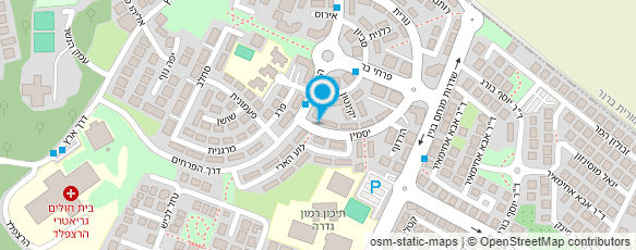 מפת הגעה אל מגש צבעוני