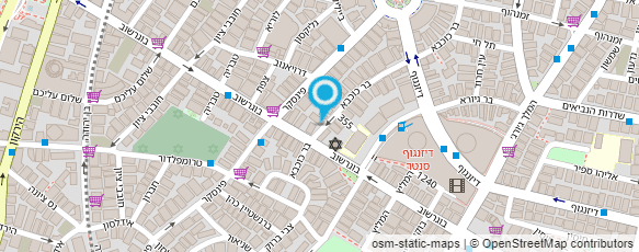 מפת הגעה אל פטריק עובד איפור ושיער