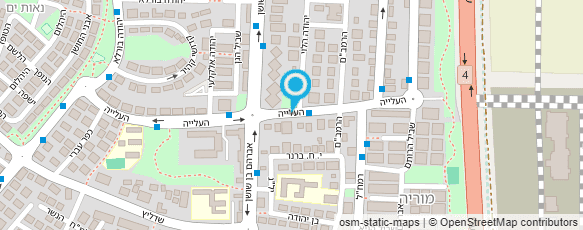 מפת הגעה אל Moshiko Halfon hair design