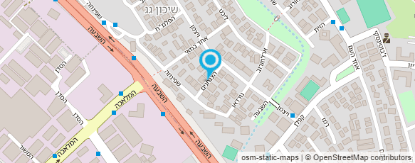 מפת הגעה אל עדי רודיק איפור ושיער