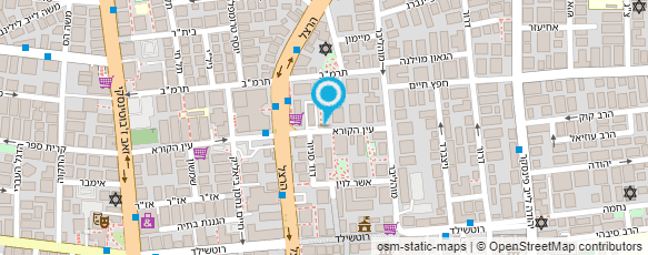 מפת הגעה אל פרופ' הלוי אריאל