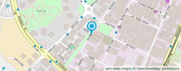 מפת הגעה אל יניב הרמות לגובה