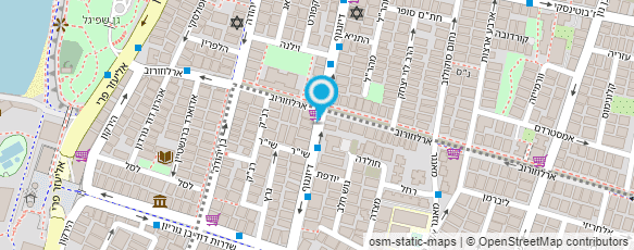 מפת הגעה אל המיצים של שינקין