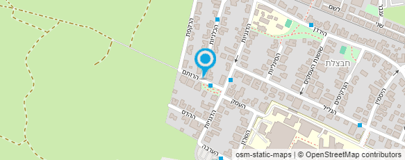 מפת הגעה אל מטווח חבצלת Oneshot Extreme