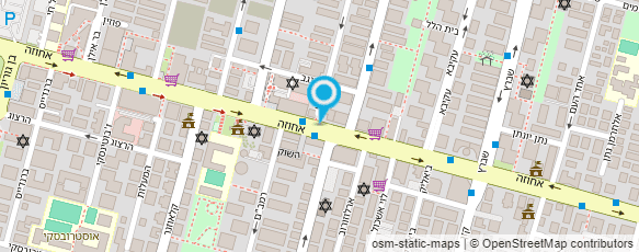 מפת הגעה אל ד"ר בן דיין דניאל