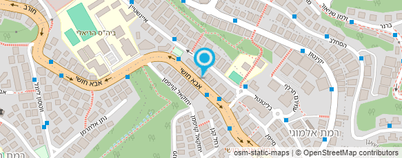 מפת הגעה אל אביחי טכנאי למיזוג וקירור