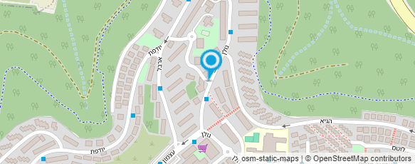 מפת הגעה אל מרכז צעירים