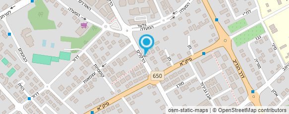 מפת הגעה אל עו"ד תנעמי הוד