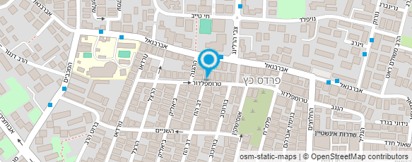 מפת הגעה אל שפרה לוי - קוסמטיקאית מקצועית מפת הגעה אל שפרה לוי - קוסמטיקאית מקצועית