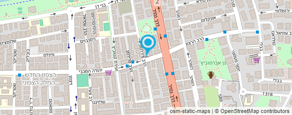 מפת הגעה אל נטלי לוי קוסמטיקה מפת הגעה אל נטלי לוי קוסמטיקה