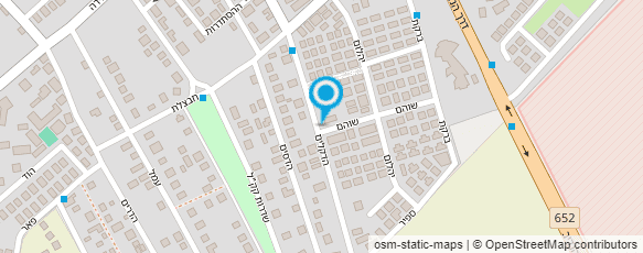 מפת הגעה אל מושבה על גלגלים