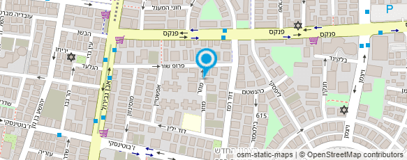 מפת הגעה אל סיגל צלביאנסקי מנחם