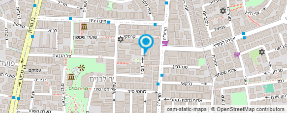 מפת הגעה אל מיטל אייזנברג