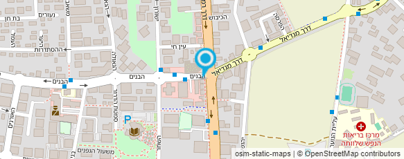 מפת הגעה אל ישרהייר תוספות שיער