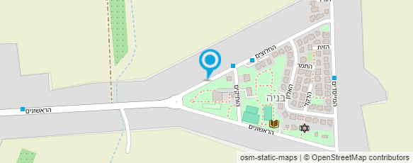 מפת הגעה אל מרכז בר- לתזונה