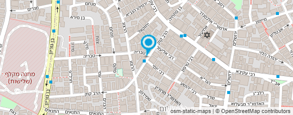 מפת הגעה אל אבידוד בר ישראל