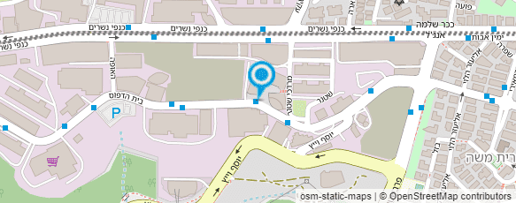 מפת הגעה אל עו"ד צבע מרדכי