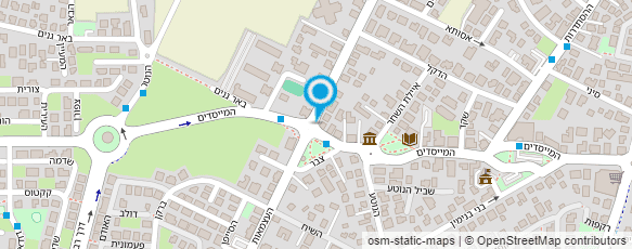 מפת הגעה אל סטודיו עינת קליין