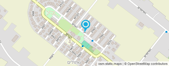 מפת הגעה אל רותם בניית ציפורניים