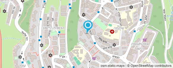 מפת הגעה אל ד"ר נזיה עבאס