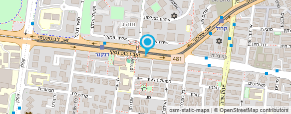 מפת הגעה אל עו"ד רונית לירן-שקד