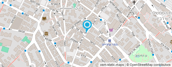 מפת הגעה אל ד"ר חסן מחאמיד