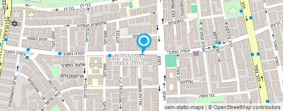 מפת הגעה אל חן פרידמן