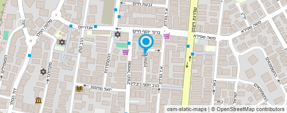 מפת הגעה אל עו"ד יוחאי שולמן