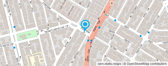 מפת הגעה אל ד"ר אהרון שיף