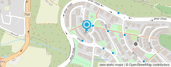 מפת הגעה אל אברי תיקון תריסים