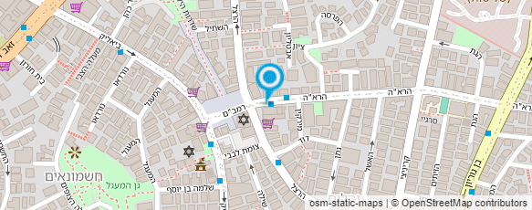 מפת הגעה אל צדוק טכנאי אלקטרוניקה לעיבוד שבבי מפת הגעה אל צדוק טכנאי אלקטרוניקה לעיבוד שבבי