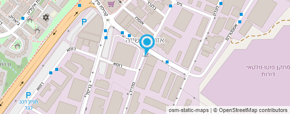 מפת הגעה אל קבוצת אש הנגב הנדסה ובטיחות בע"מ