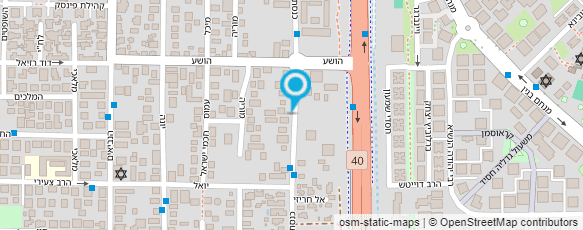 מפת הגעה אל רון עומסי דיזיין בע"מ