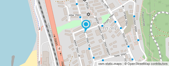 מפת הגעה אל חן בנון עיצוב תכשיטים