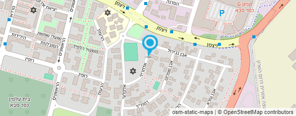 מפת הגעה אל חגית צדוק - איפור