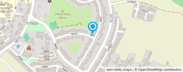 מפת הגעה אל אלעד חוגים