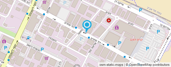 מפת הגעה אל עו"ד לנציאנו גלברט אורית