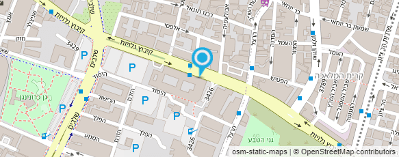 מפת הגעה אל המשרד הנקי